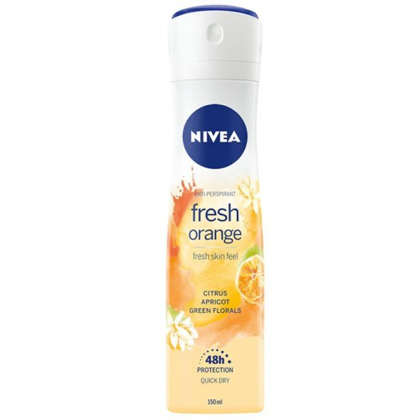 Nivea Fresh Orange Deodorant Kadın 150 ML
