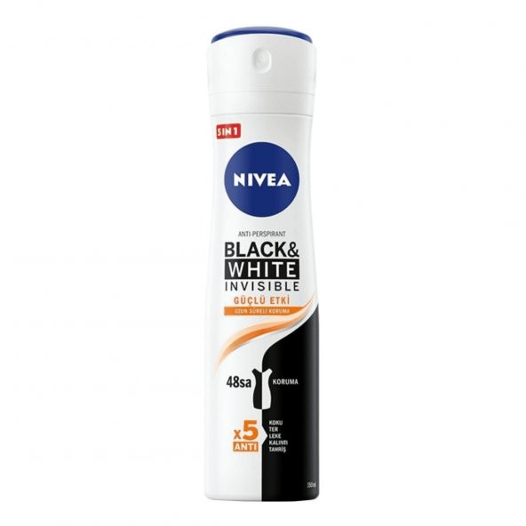 Nivea Black White Güçlü Etki Deodorant Kadın 150 ML