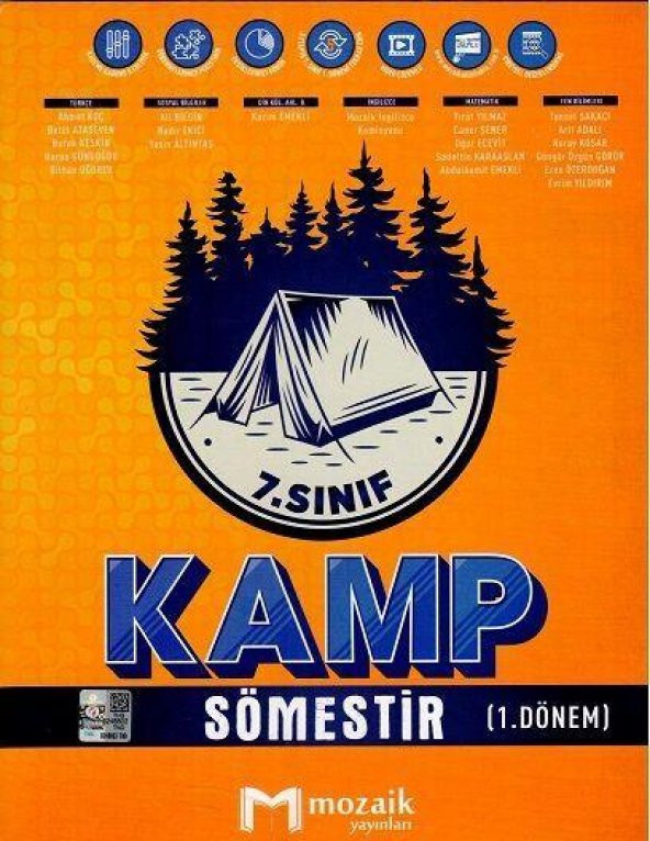 7. Sınıf Kamp Sömestir 1. Dönem Mozaik Yayınları