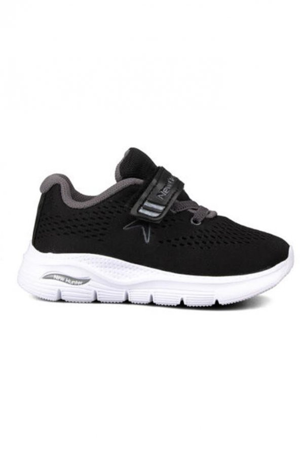 New Hunter 230 Anarok Çocuk Sneakers Ayakkabı 26-30 Siyah Füme