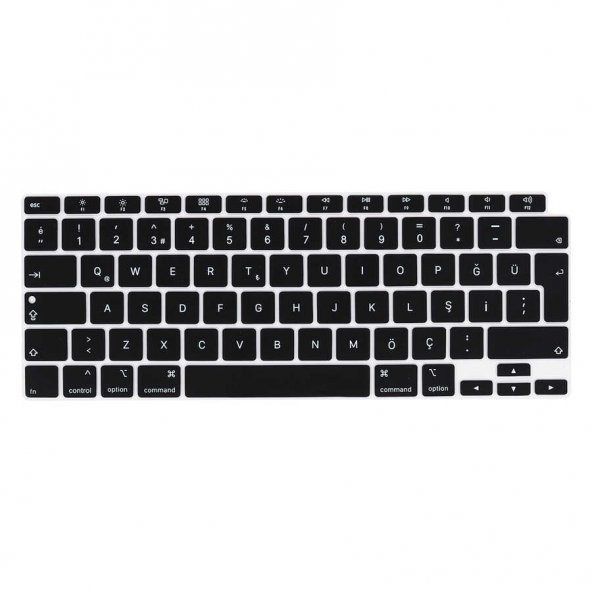Apple Macbook Air 13 2017 A1466 Klavye Koruyucu Silikon Ped - 3