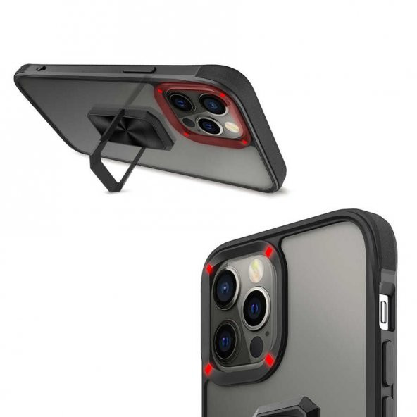 Apple iPhone 13 Pro Max Kılıf Mir V-Bax Kapak - 4