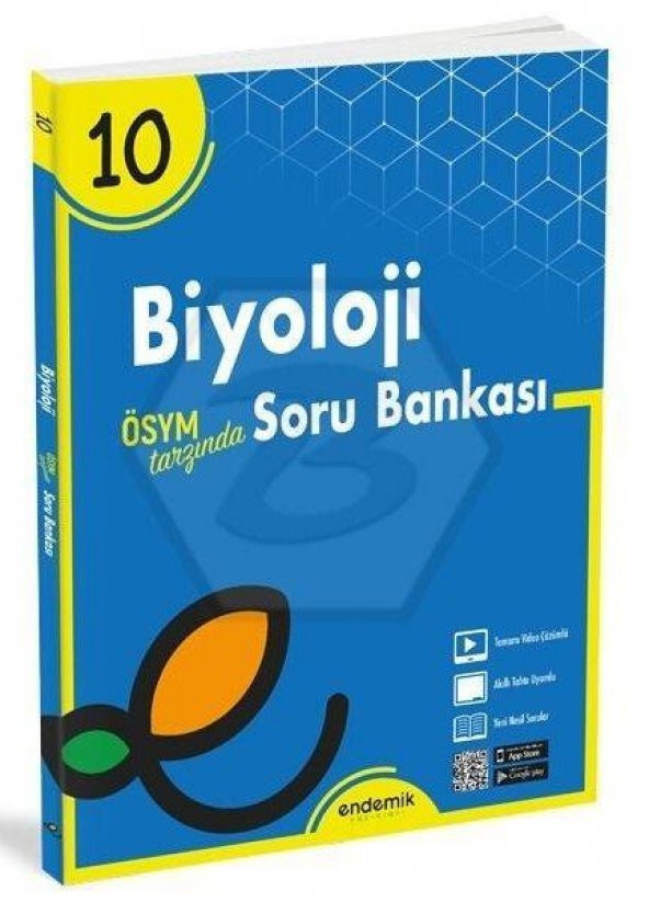 10. Sınıf Biyoloji Soru Bankası Endemik Yayınları - 1