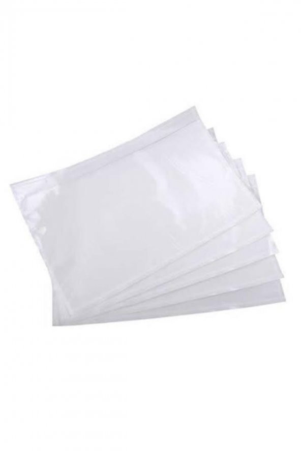 Yapışkanlı Fatura Cebi 14*26 Cm 500 Adet