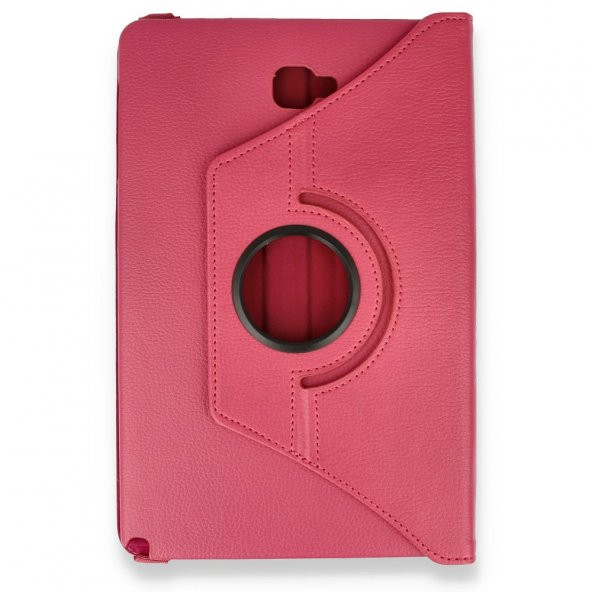 Newface Samsung Galaxy Tab A SM-P580 Tablet Standlı Dönebien Kılıf - Pembe - 2