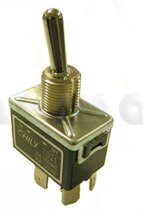 12 mm Toggle Switch Yaylı ON/OFF Anahtar 4 Pin