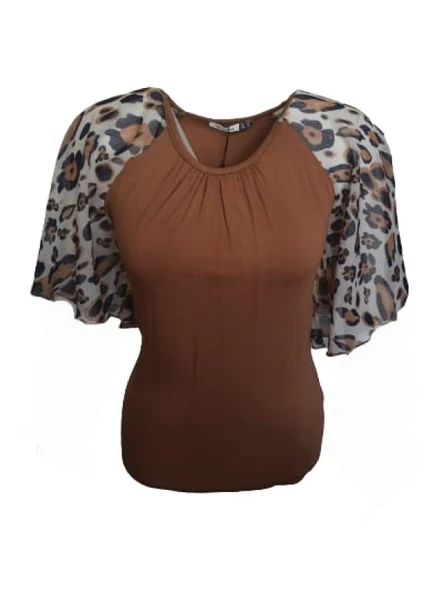 Pink Dream Fashion Kadın Penye Bluz P-02091