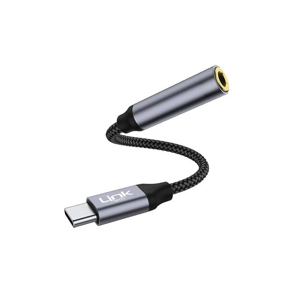 LinkTech A195 Type-C - 3.5mm Jack Kulaklık Dönüştürücü - 4