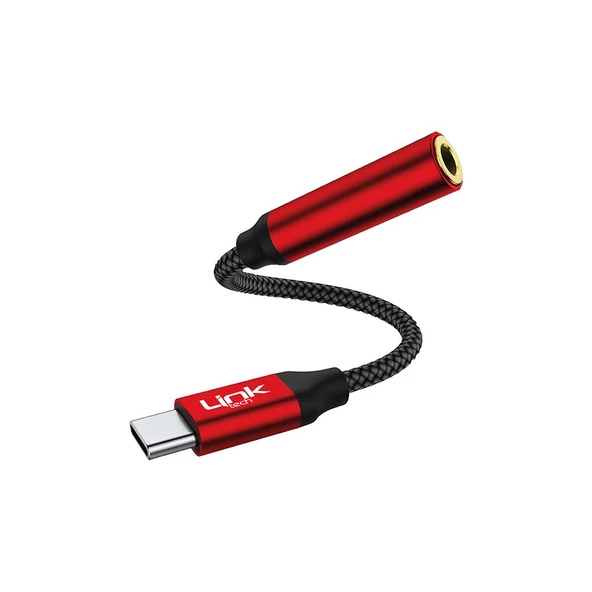 LinkTech A195 Type-C - 3.5mm Jack Kulaklık Dönüştürücü - 3