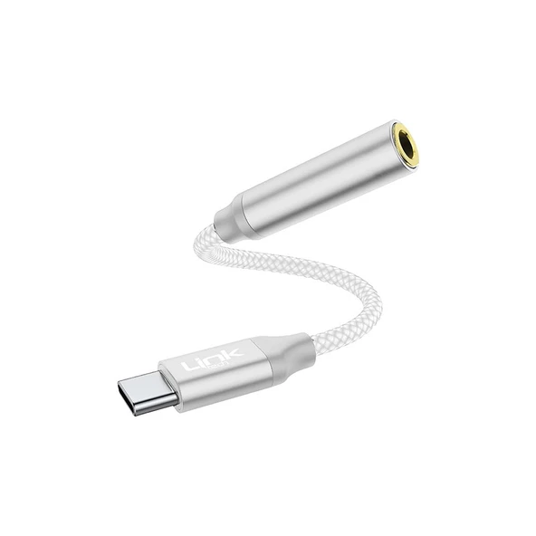 LinkTech A195 Type-C - 3.5mm Jack Kulaklık Dönüştürücü - 2