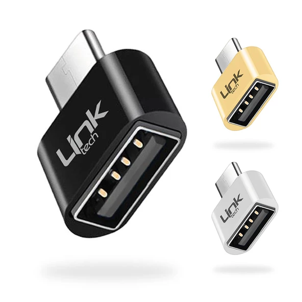 LinkTech O192 USB - Type-C Dönüştürücü OTG Metal Adaptör