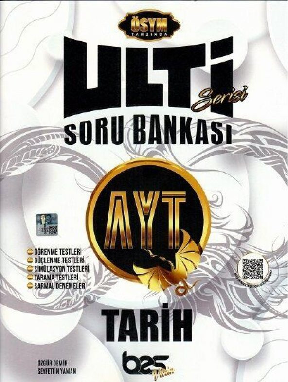 AYT Tarih Ulti Serisi Soru Bankası Bes Yayınları