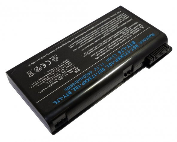 MSI CX623, CX623X, CX630 Notebook Bataryası - Pili - 5
