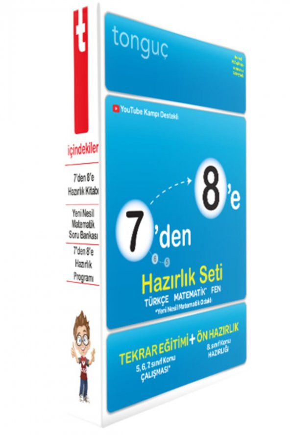 Tonguç Yayınları 7den 8e Hazırlık Seti