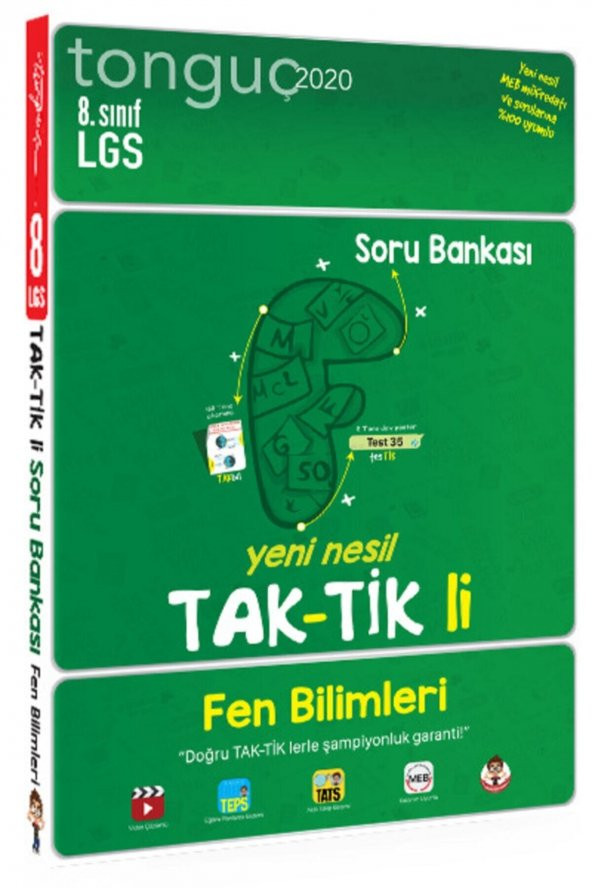 Tonguç Yayınları 8. Sınıf Fen Bilimleri Taktikli Soru Bankası 2021