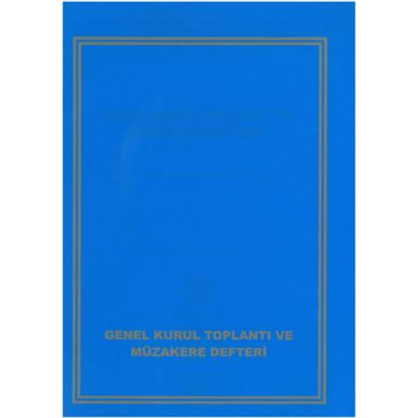 Gülpaş Genel Kurulu Toplantı Ve Müzakere Def PP kapak