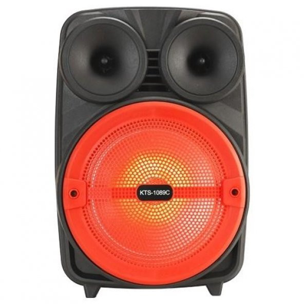 Torima Ktx-1089C Bt/Usb/Tf/Fm/Led Işıklı Bluetooth Hoparlör Siyah - 3