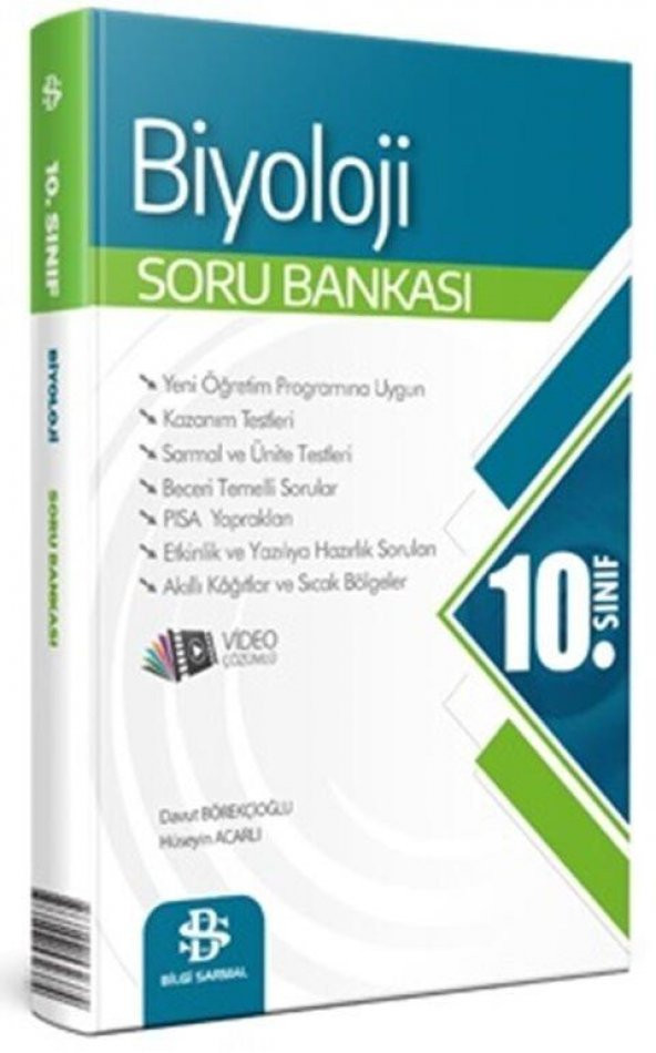 10. Sınıf Biyoloji Soru Bankası Bilgi Sarmal Yayınları