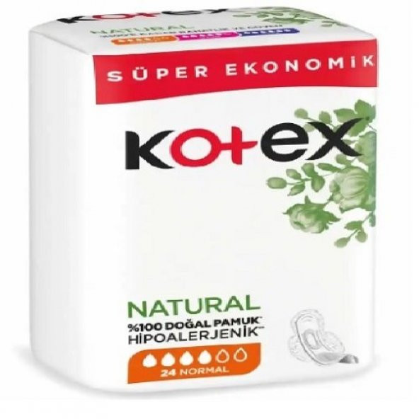 Kotex Natural Ultra Qdr Normal