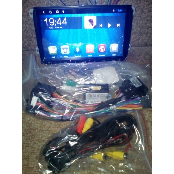 9 inch 2gb Ram+32gb.Rom Volkswagen Grubu Için Orjinal OEM Android GPS Wifi BT...Full üst model - 7