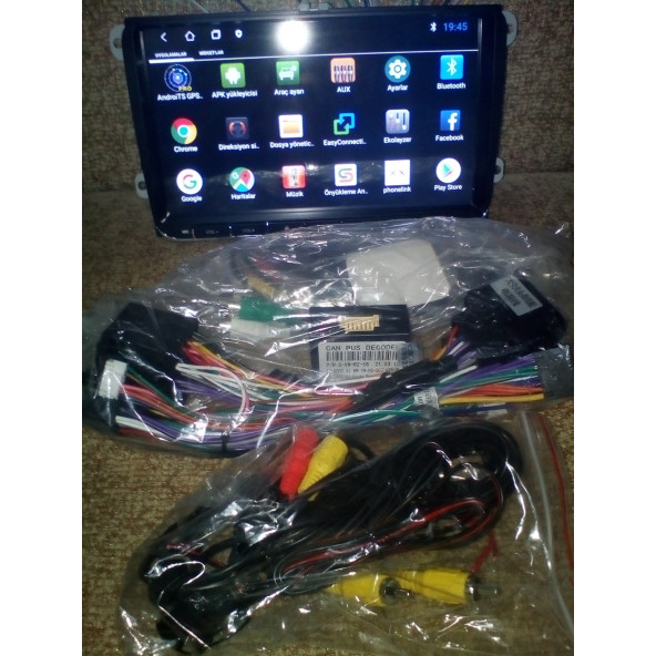 9 inch 2gb Ram+32gb.Rom Volkswagen Grubu Için Orjinal OEM Android GPS Wifi BT...Full üst model - 8