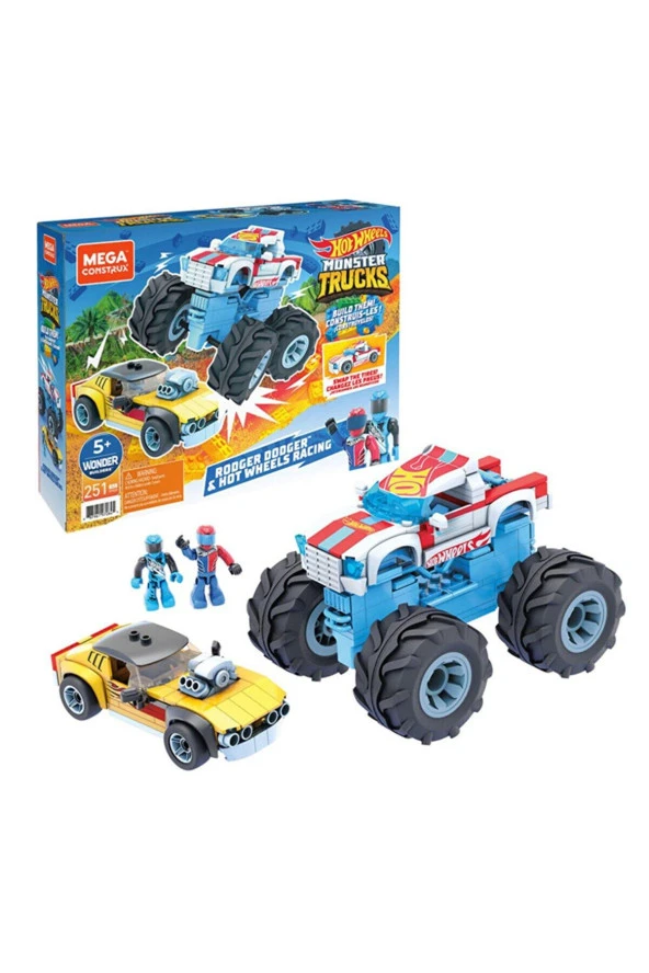 Mega Construx Hot Wheels Monster İkili Yarış Paketi ürün görseli 1