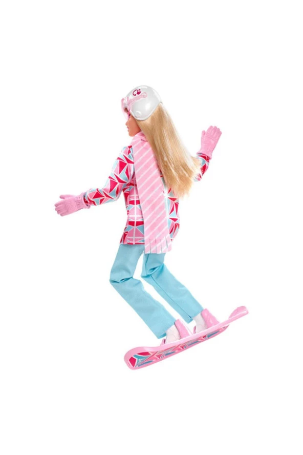 Barbie Snowboard Sporcusu Bebek 30 Cm - 5