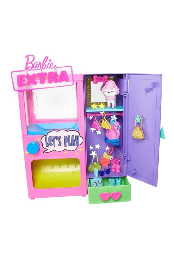 Barbie Extra Kıyafet Otomatı Oyun Seti - Resim 2