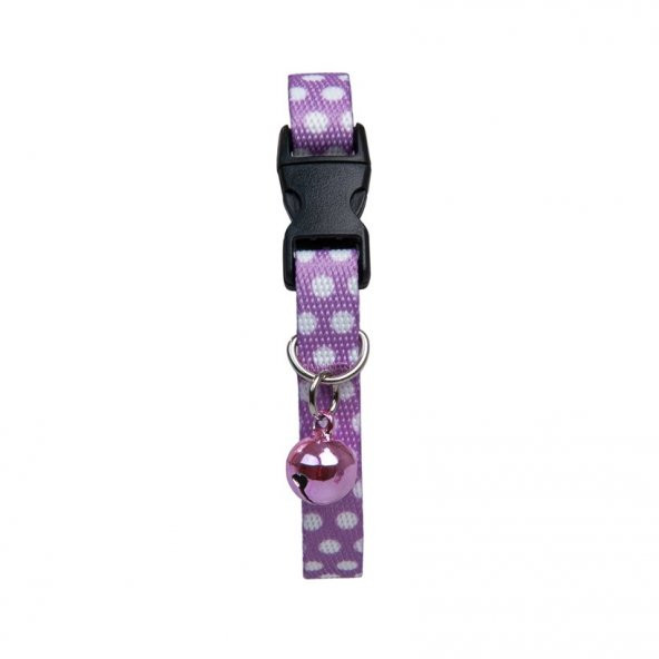 Dalis Desenli Kedi Boyun Tasması 22-30 cm Lila - 2