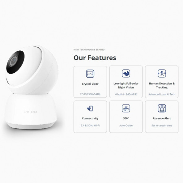 Xiaomi İMİLAB C30 2.5K QHD Home Security Camera