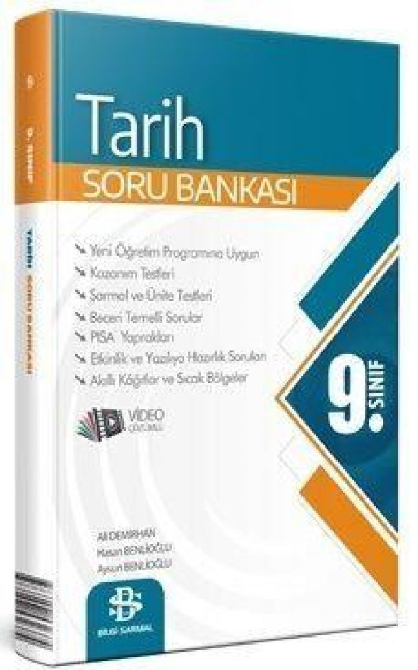 9. Sınıf Tarih Soru Bankası Bilgi Sarmal Yayınları