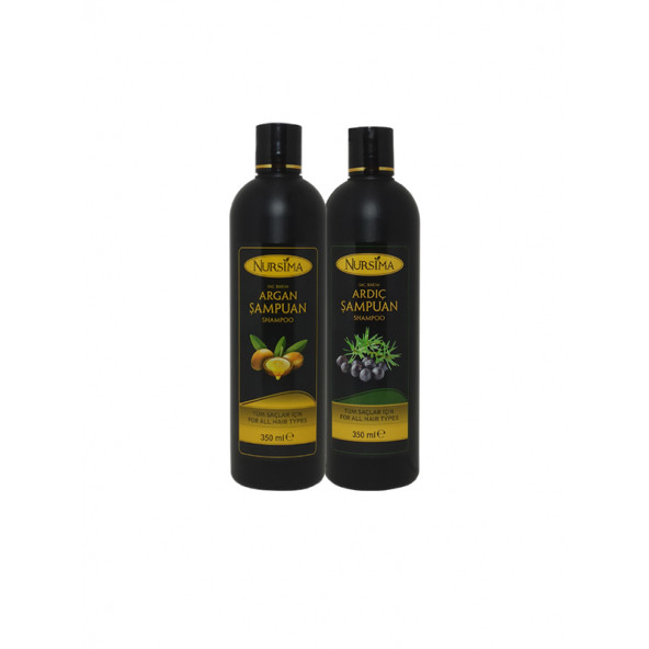 Bitki Özlü Argan Şampuanı + Ardıç Şampuanı 350 ml