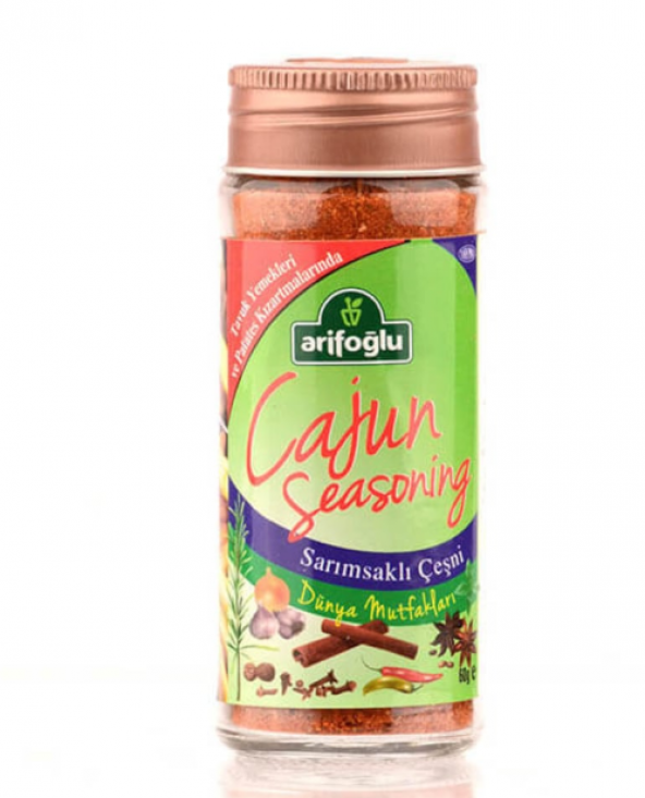 Arifoğlu Cajun Seasoning Sarımsaklı Çeşni 60 G