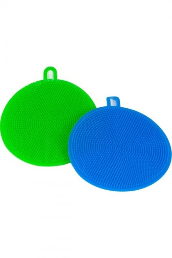 Platinum 100 Alanda Kullanım Silikon Ped 2 Adet Bulaşık Süngeri Tükenmeyen Bulaşık Süngeri - 2