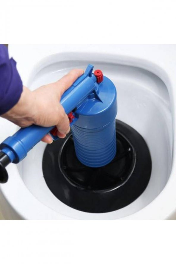 Air Blaster Çok Amaçlı Hava Basınçlı Gider Açıcı Tuvalet Lavabo Pompası Lavabo Açıcı - 3