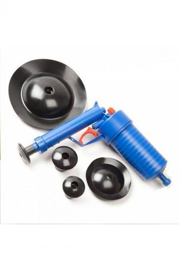 Air Blaster Çok Amaçlı Hava Basınçlı Gider Açıcı Tuvalet Lavabo Pompası Lavabo Açıcı - 4