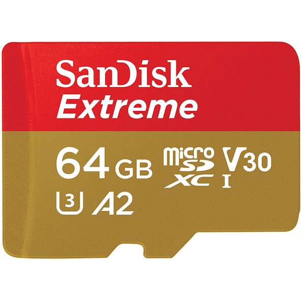 SanDisk Extreme microSDXC UHS-I Card-64GB