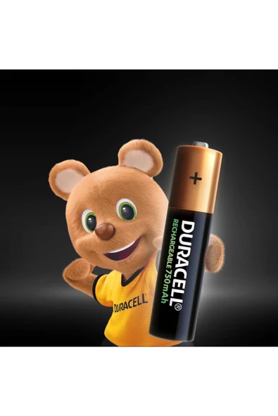 Duracell Şarj Edilebilir AAA 750 mAh Pil 2 Li Paket - 2
