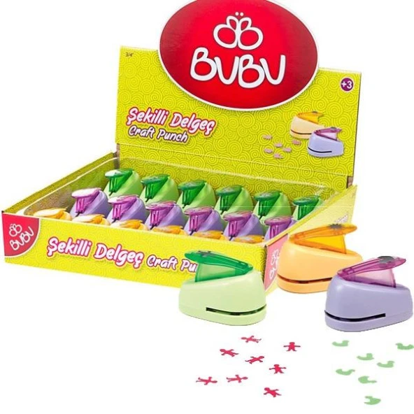 Bu-Bu Perfaratör ( Delgeç ) Şekilgeç 3/8 (Karışık Model 1 Adet) - 2
