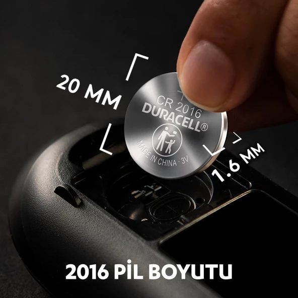 Duracell Özel 2016 Lityum Düğme Pil 3V 2’li paket - 7