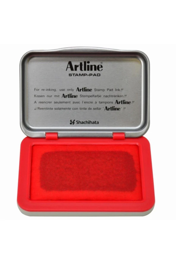 Artline Doldurulabilen Istampa No:00 40 x 63 mm Kırmızı Metal Istampa