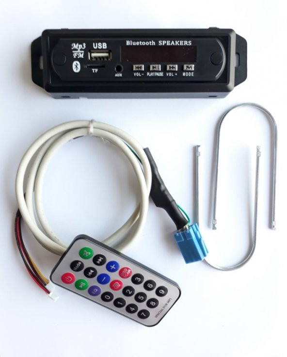2012 model ve üstü fiat Linea-Punto-Doblo-Fiorino Araçlar İçin Usb-Bluetooth-Aux 12Volt