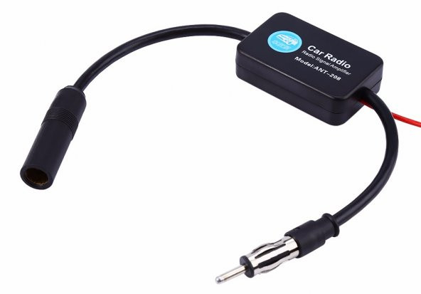 12V Radyo Anten Sinyali Yükselticisi Universal Soket