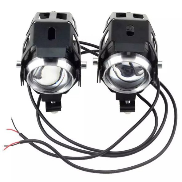 Motosiklet Sis Farı Su Geçirmez 3 Modlu U5 Led - 2