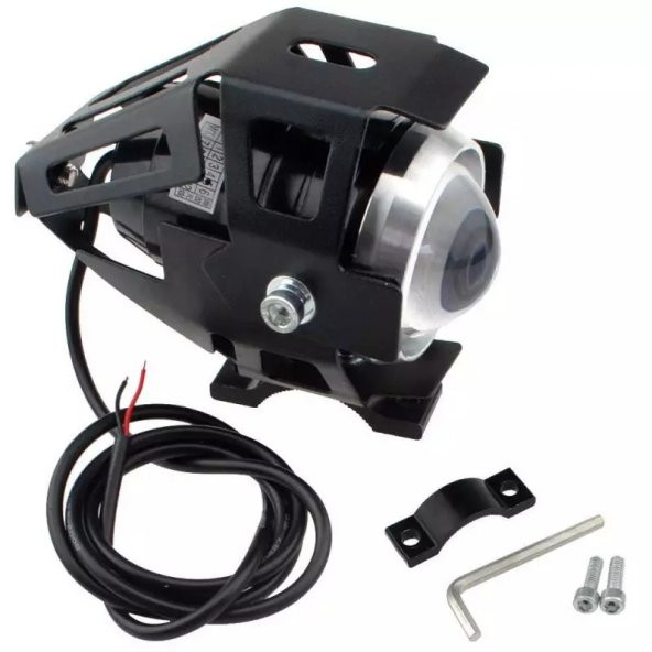 Motosiklet Sis Farı Su Geçirmez 3 Modlu U5 Led - 3