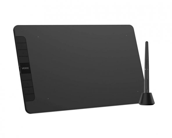 Veikk VK1060 10x6" 6 Kısayol Tuşlu Sağ/Sol El Uyumlu Grafik Tablet+Kalem - 2