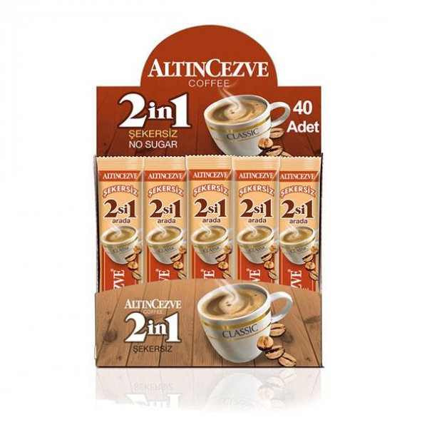 Altıncezve 2si1 Arada Şekersiz 40 x 13 Gr - 1