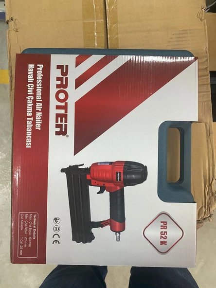 Proter PR 52 K Havalı Çivi Çakma Tabancası 20-50mm - Resim 2