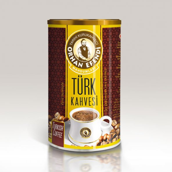 Orhan Efendi Türk Kahvesi Teneke 250 G