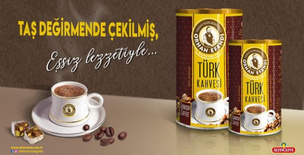 Orhan Efendi Türk Kahvesi Teneke 250 G - 2
